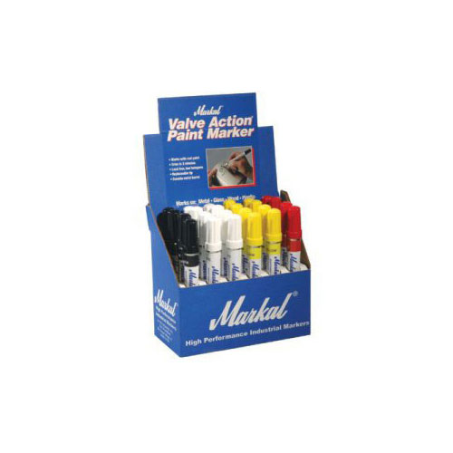 Markal 96819 Paint-Riter Valve Action Paint Marker Assorted Display Box